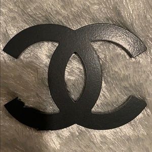 CHANEL decorative metal sign